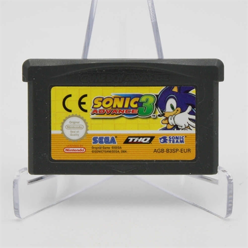 Sonic Advance 3 - GameBoy Advance spil (B Grade) (Genbrug)